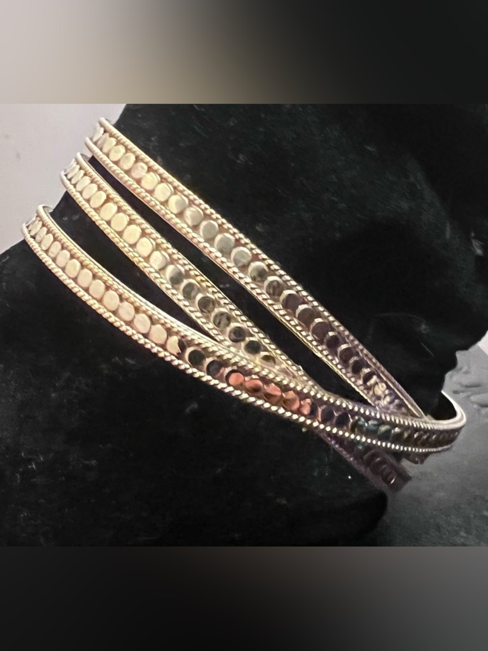 Anna Beck Gold Cuff bracelet